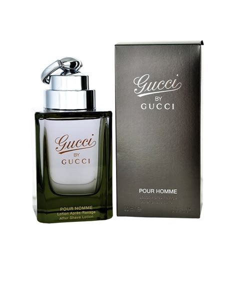 gucci by gucci pour homme aftershave lotion 90 ml splash|gucci parfum pour homme.